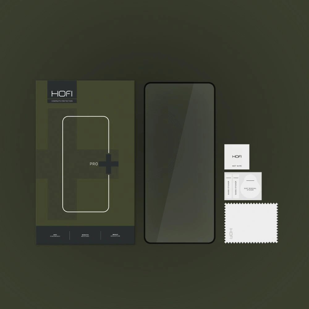Wholesale Hofi Glass Pro+ Xiaomi Redmi Note 12/Poco X5 5G Black - HOFI339 - {ean13} - Hurt